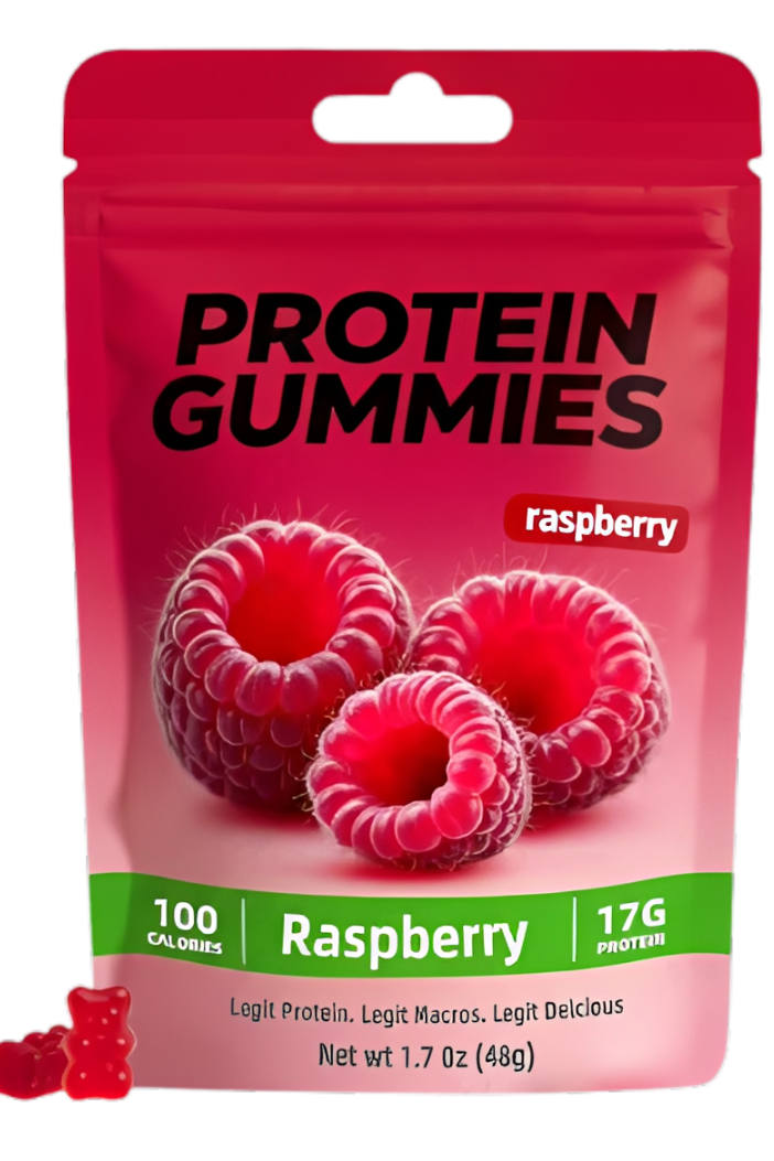 Raspberry Protein Gummies