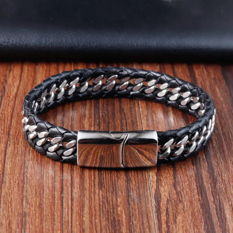 GeoSteel Bracelet