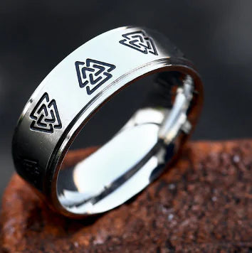 Korean Chic Vintage Steel Ring