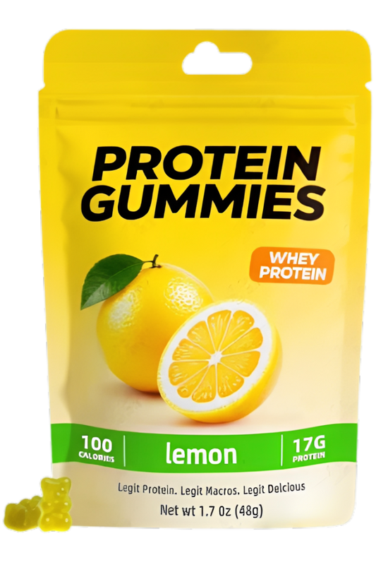 Zitrone Protein Gummies