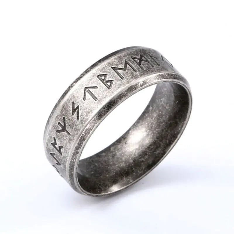 Korean Chic Vintage Steel Ring