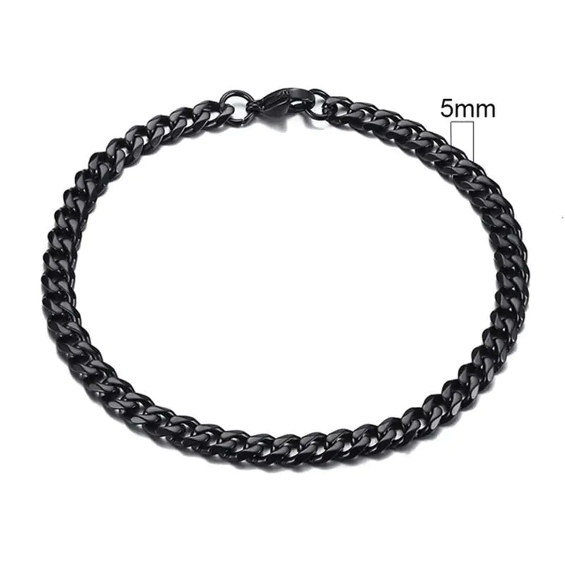 Stainless Cuban Steel Bracelet