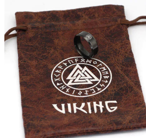 Antique Norse Rune Men's Ring - Stylish Emblem